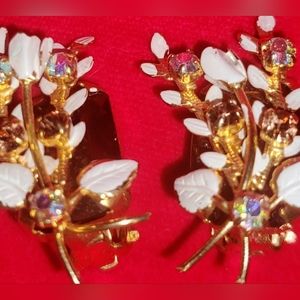 Vintage Pendent & Earrings Set